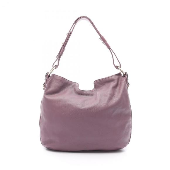 GUCCI Purple Leather Shoulder Bag - Picture 1 of 8